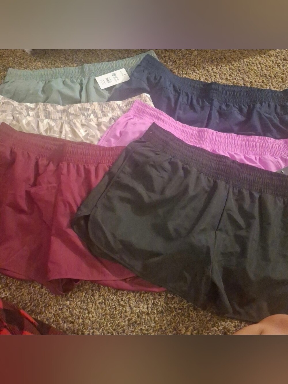 6pc Nwt Athletic Shorts